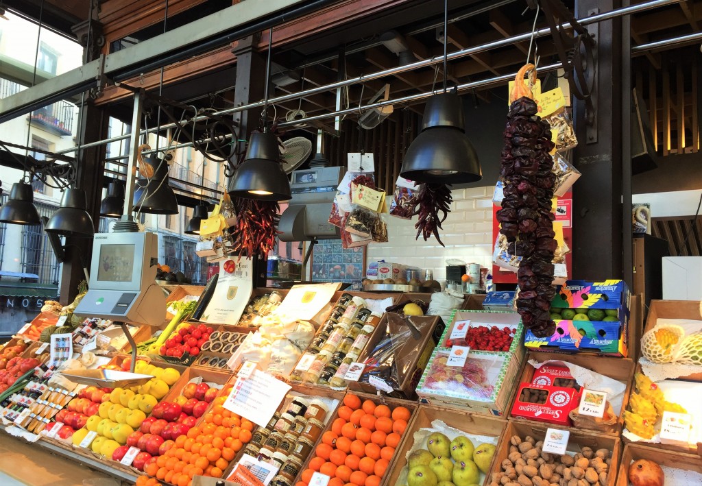 dove mangiare a madrid - i migliori locali per mangiare a madrid - mercado de san miguel
