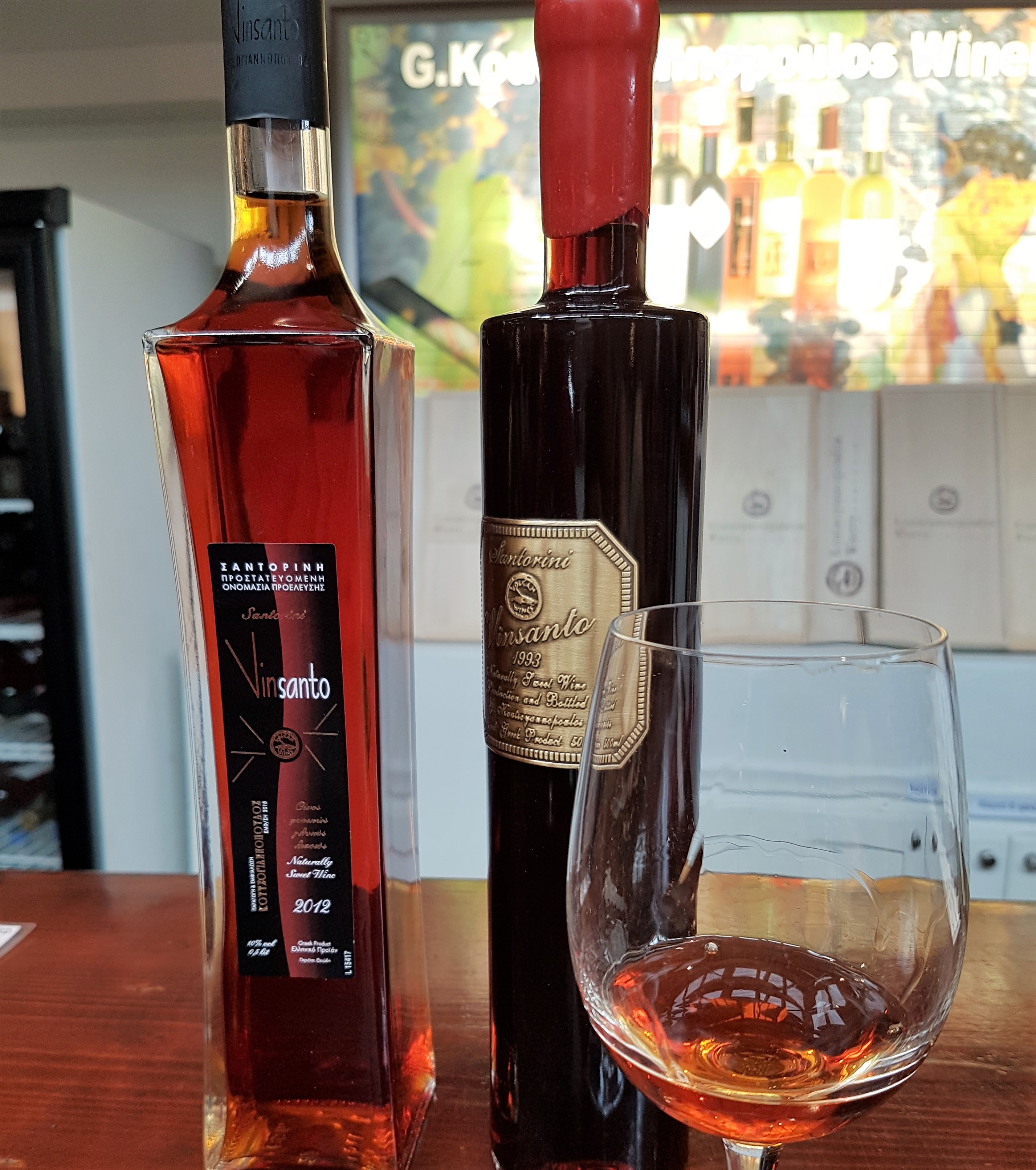 vino santorini