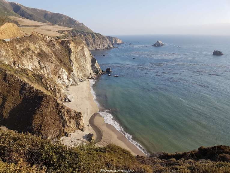percorrere la highway1 california - bixby creek bridge