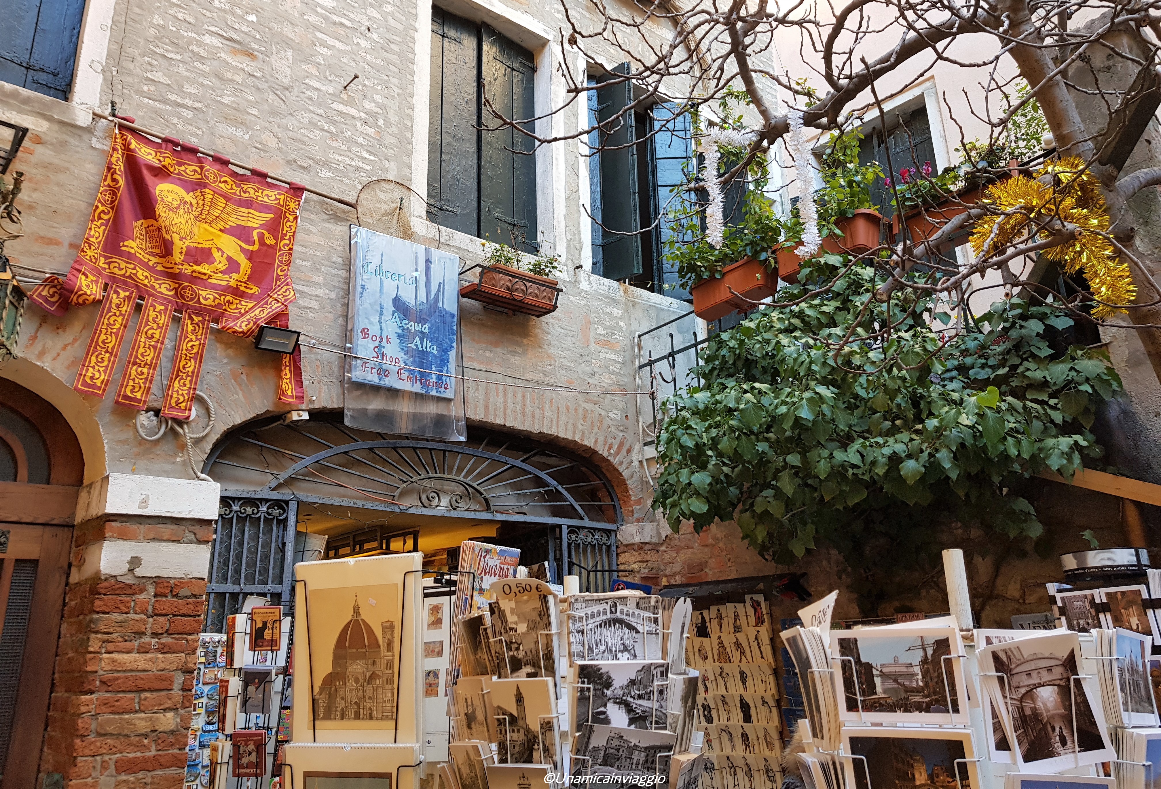 libreria acqua alta a venezia