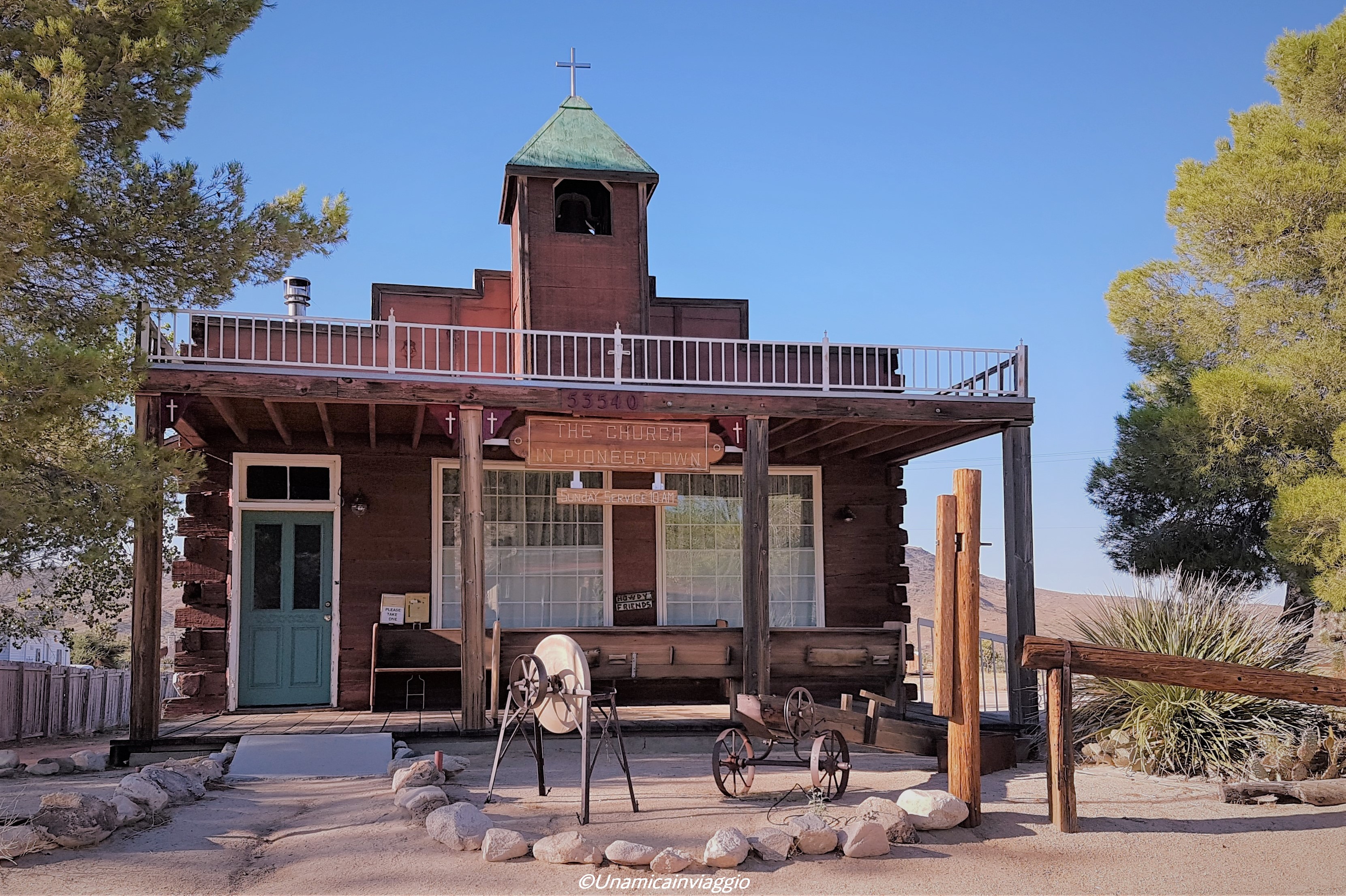 visitare il joshua tree - pioneertown