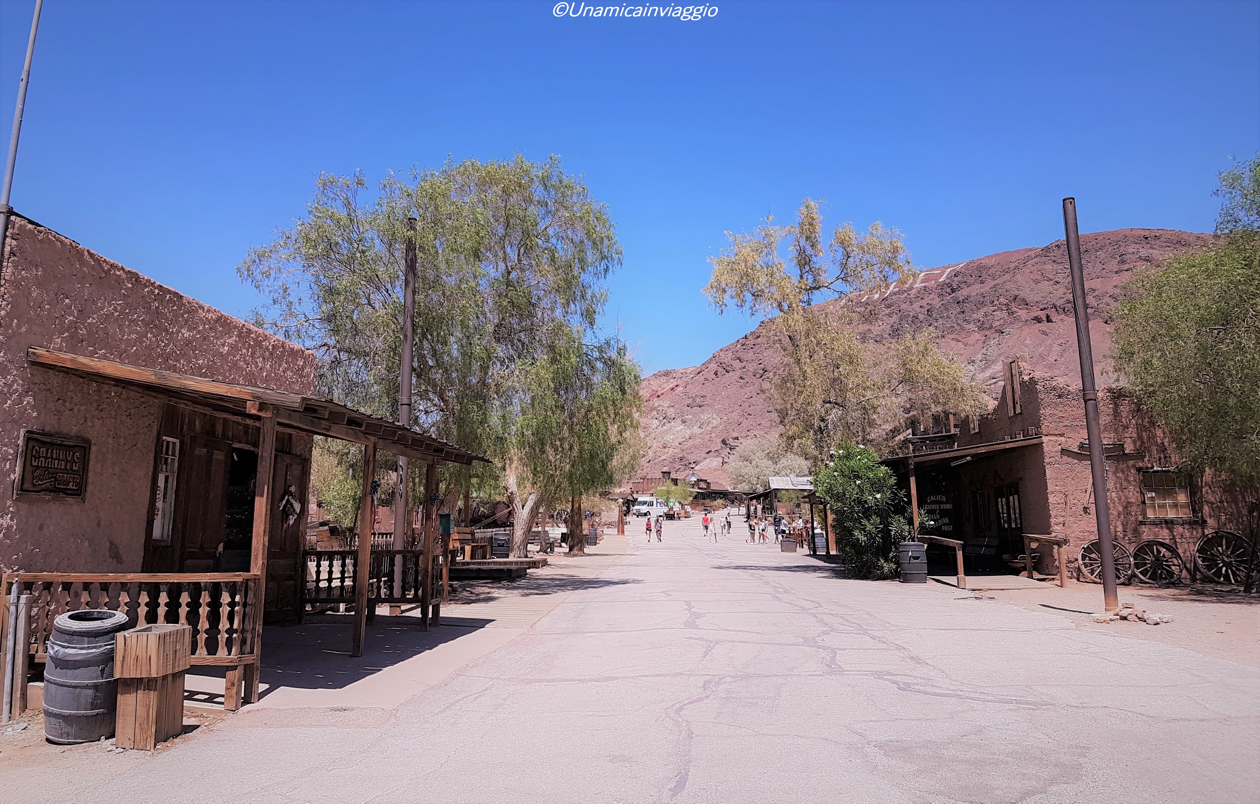 visitare calico ghost town - città fantasma california