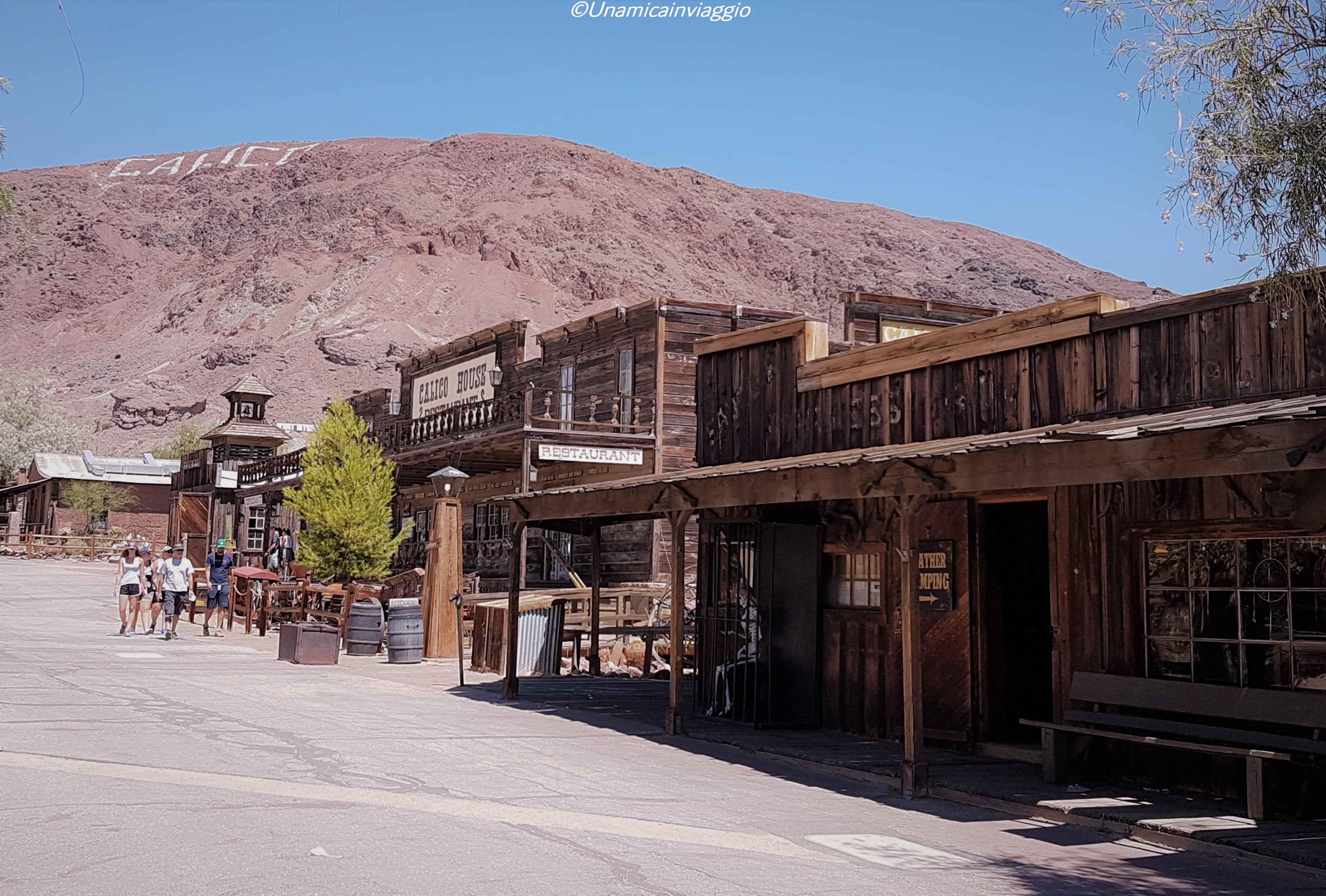 visitare calico ghost town - città fantasma california
