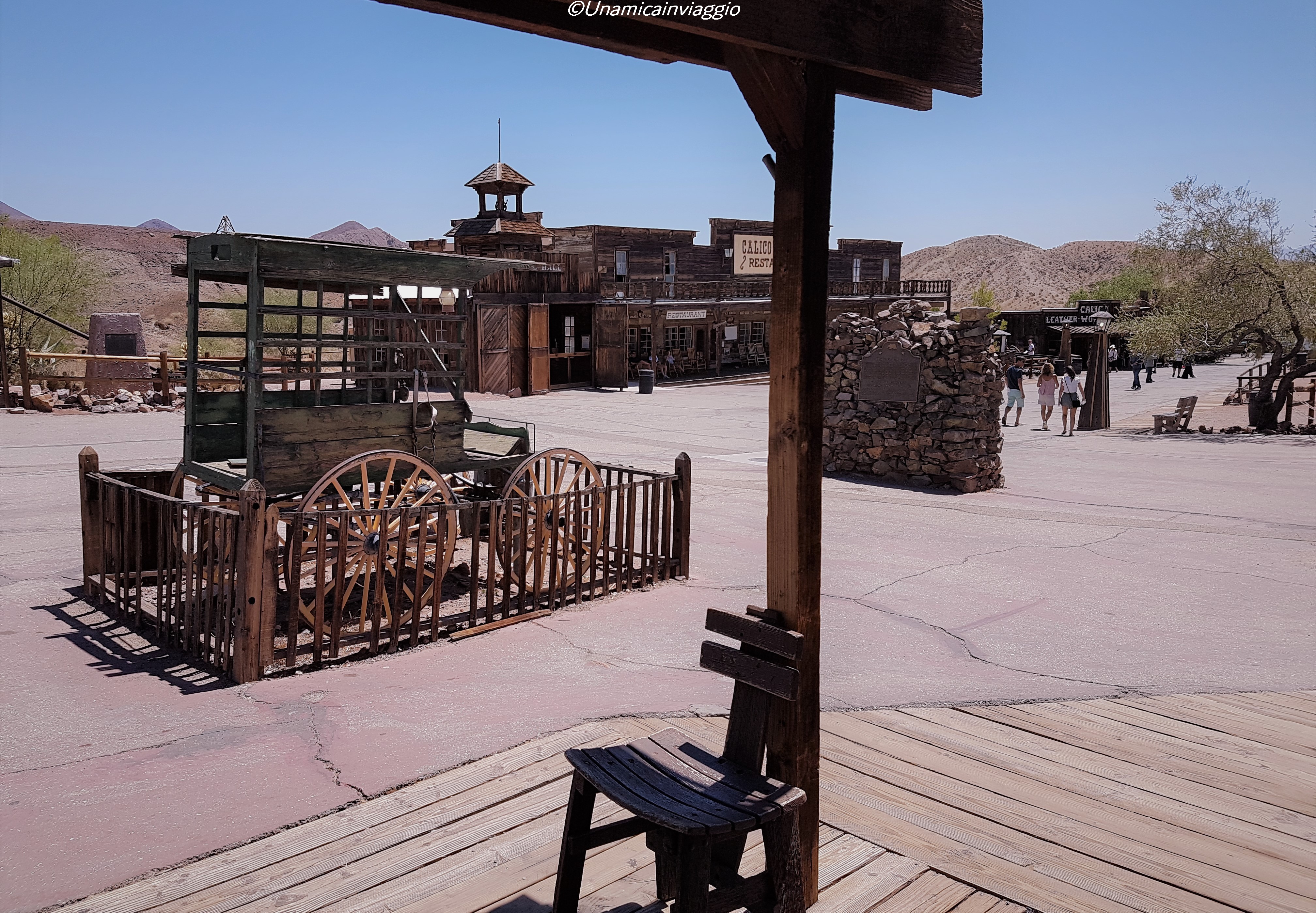 visitare calico ghost town - città fantasma california