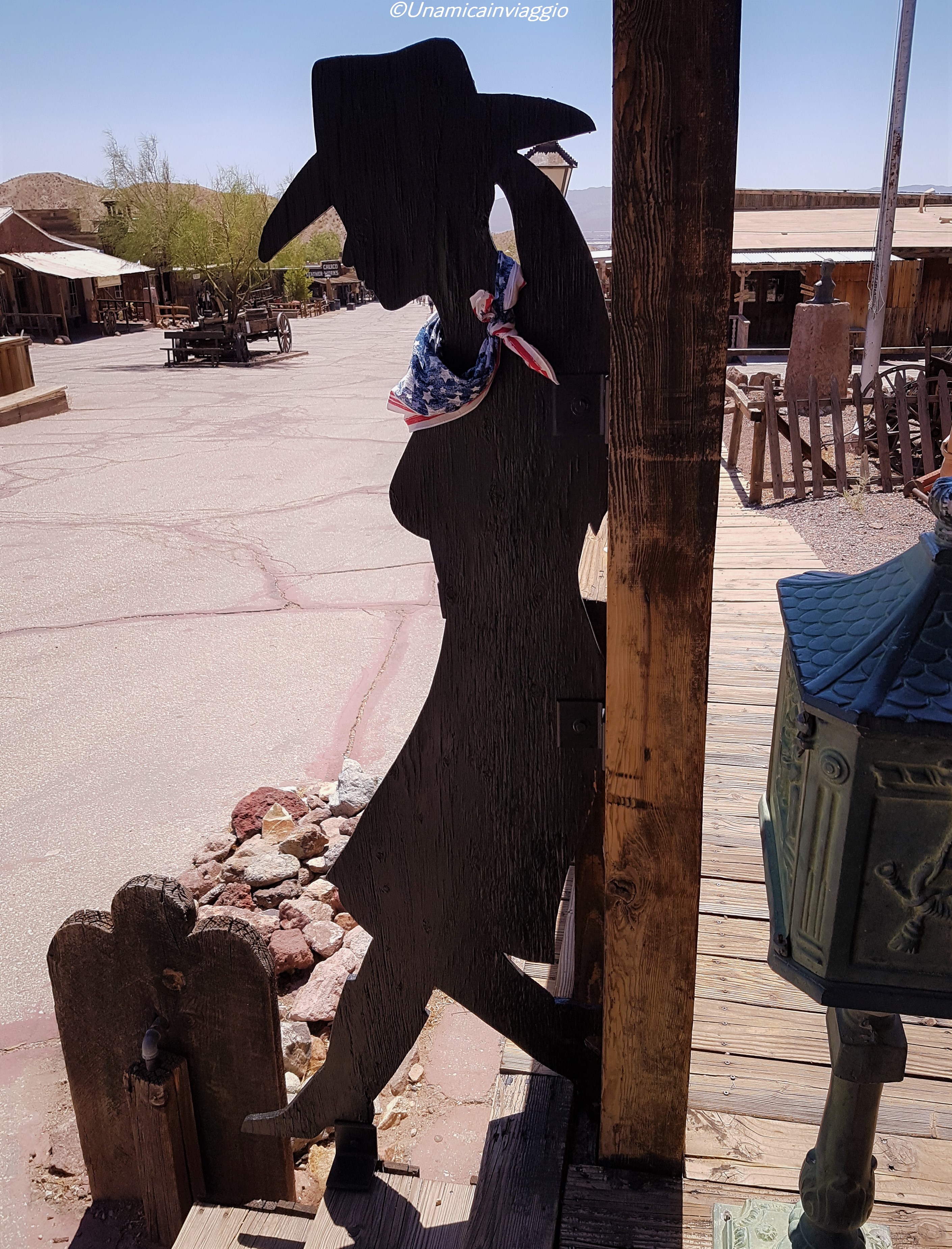 visitare calico ghost town - città fantasma california