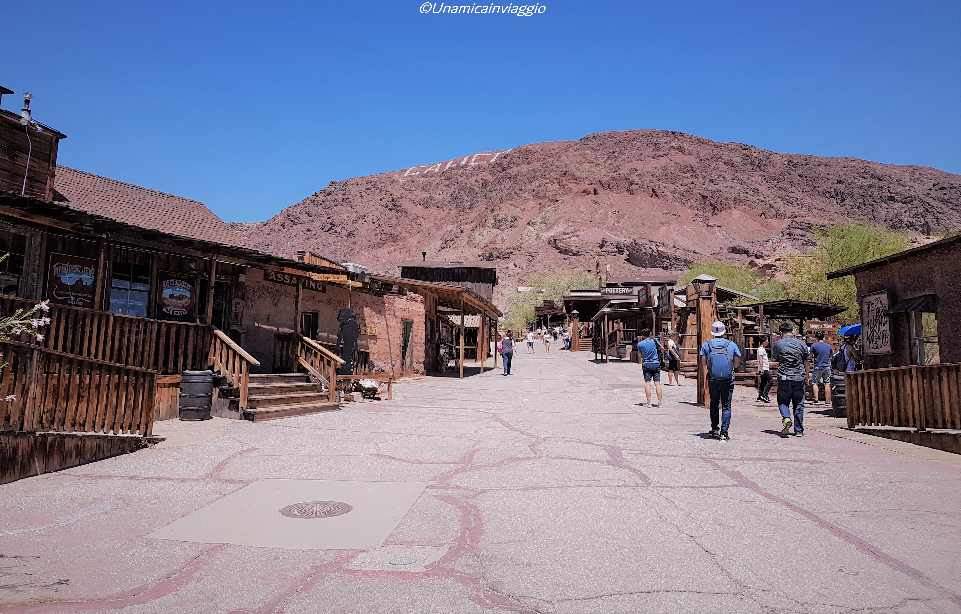 visitare calico ghost town - città fantasma california