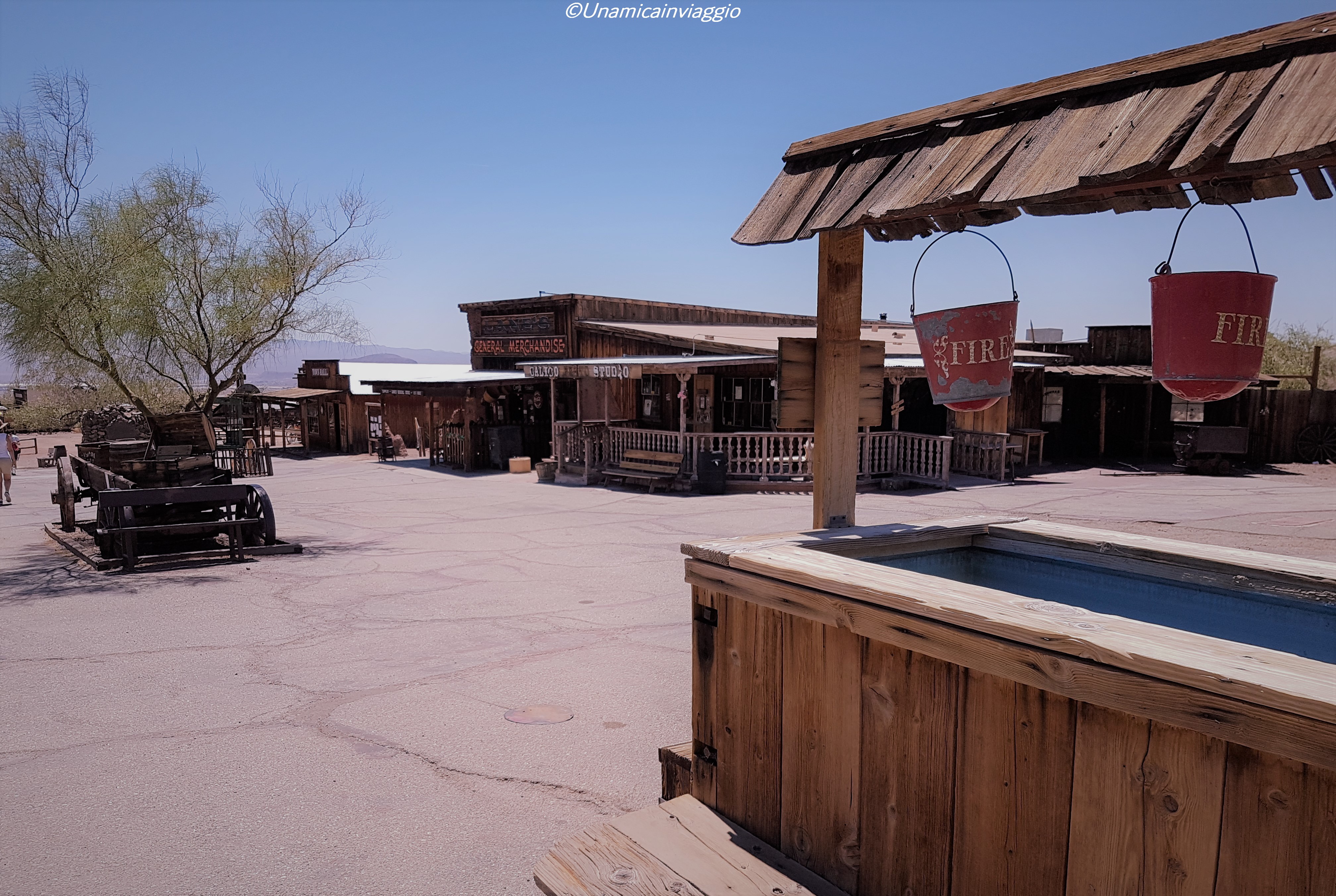 visitare calico ghost town - città fantasma california