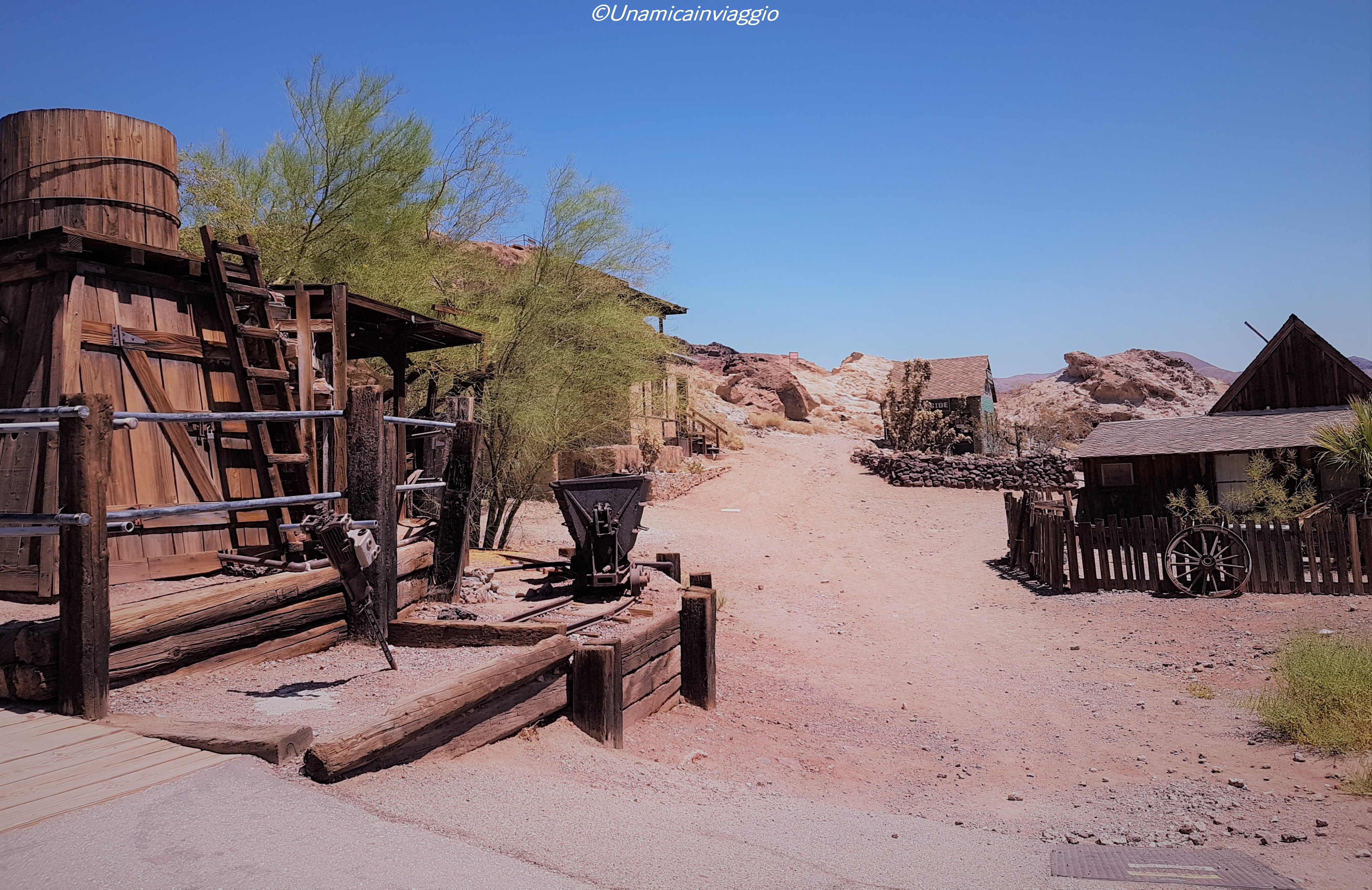 visitare calico ghost town - città fantasma california