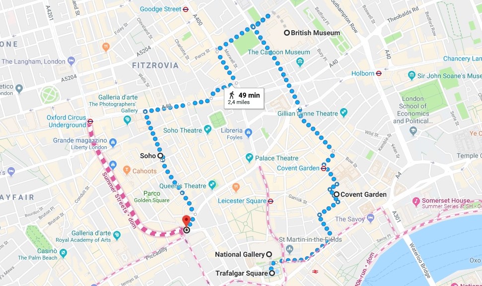 itinerari londra classica