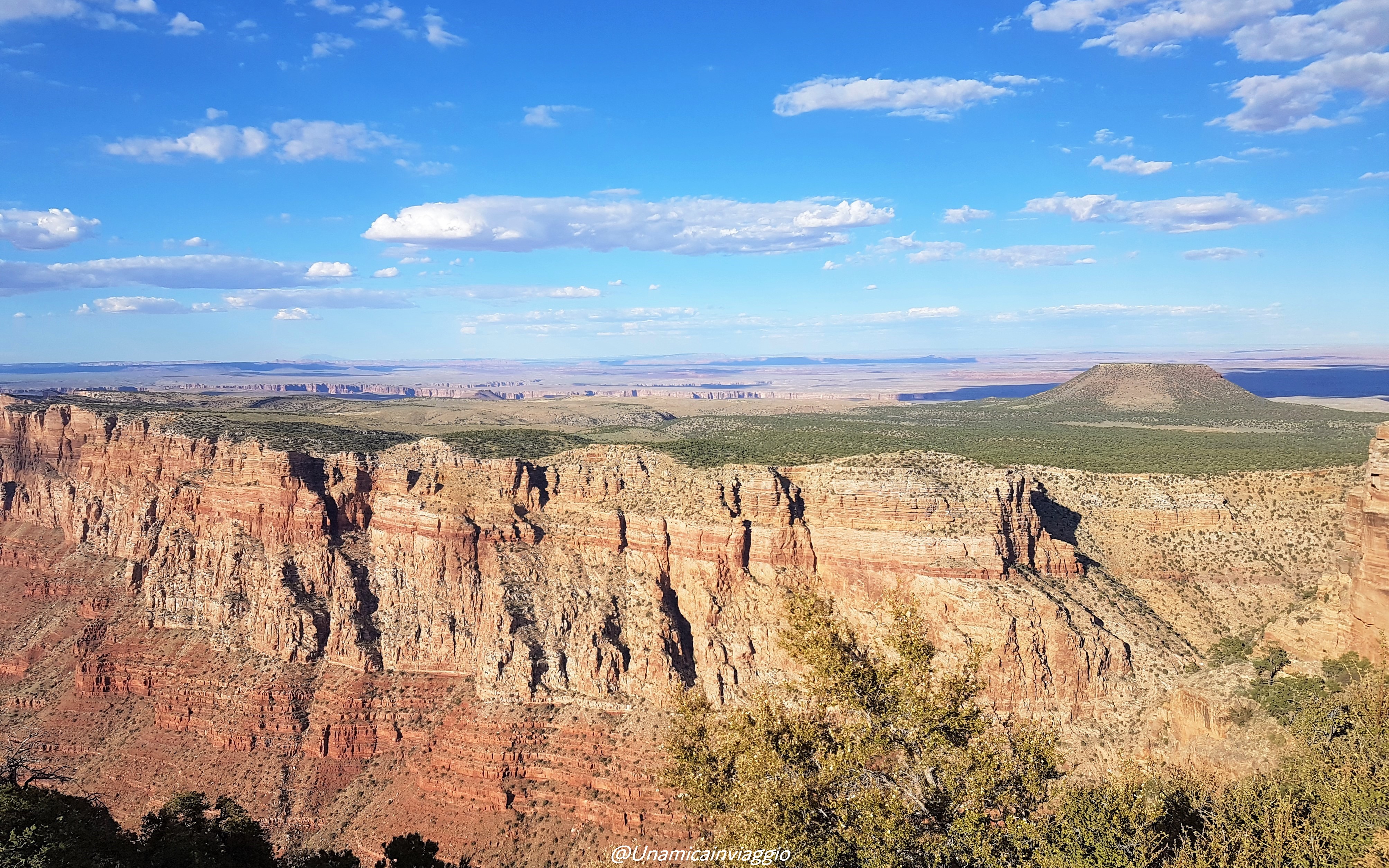 visitare il grand canyon south rim