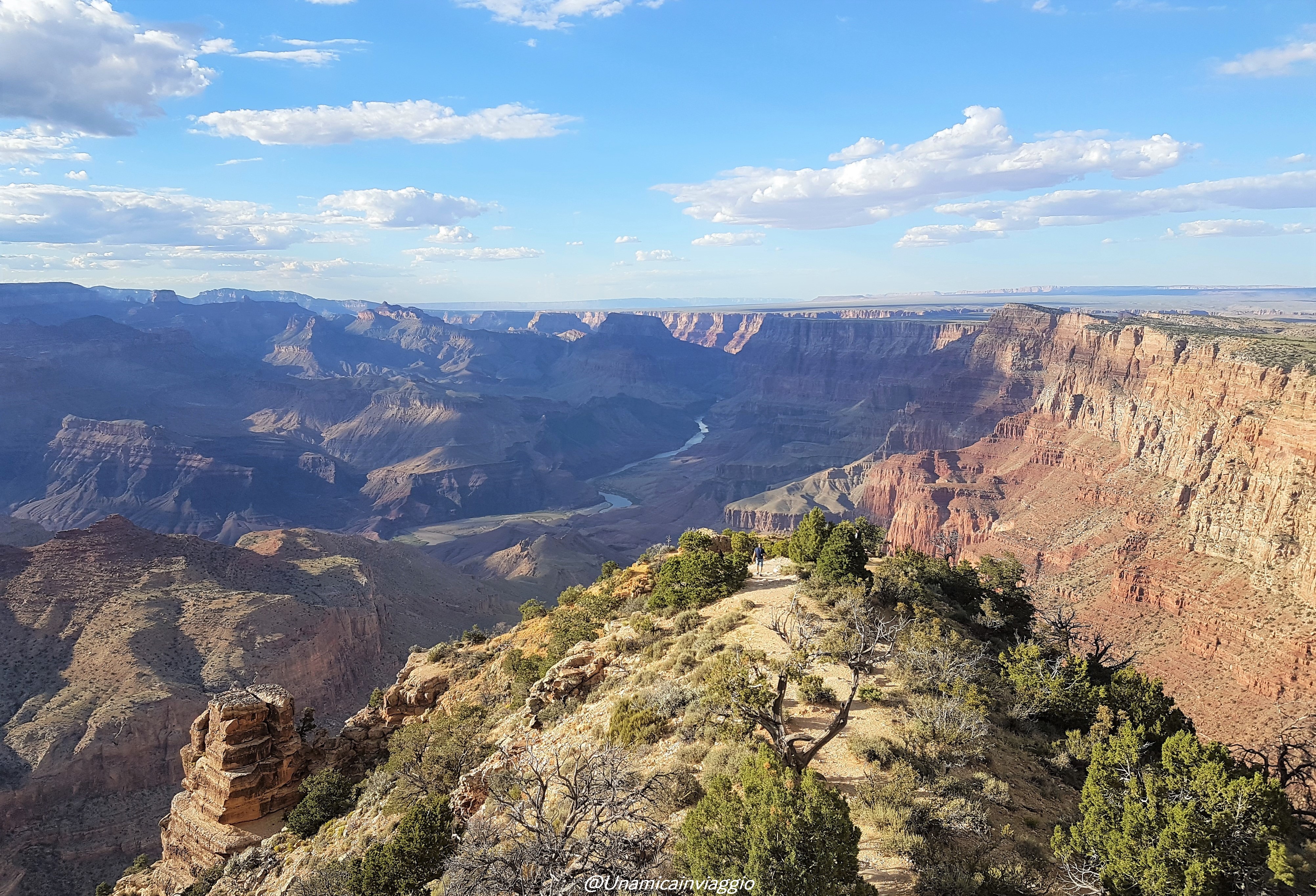 visitare il grand canyon south rim