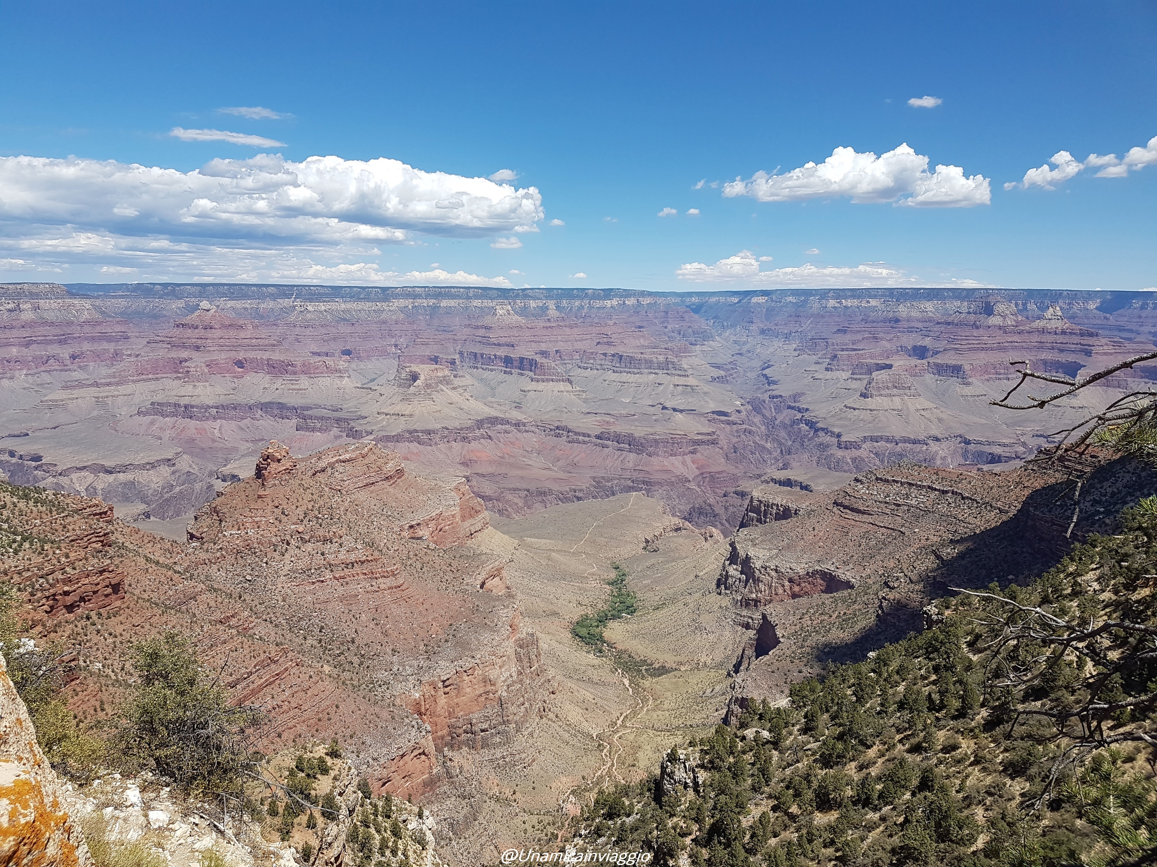 visitare il grand canyon south rim