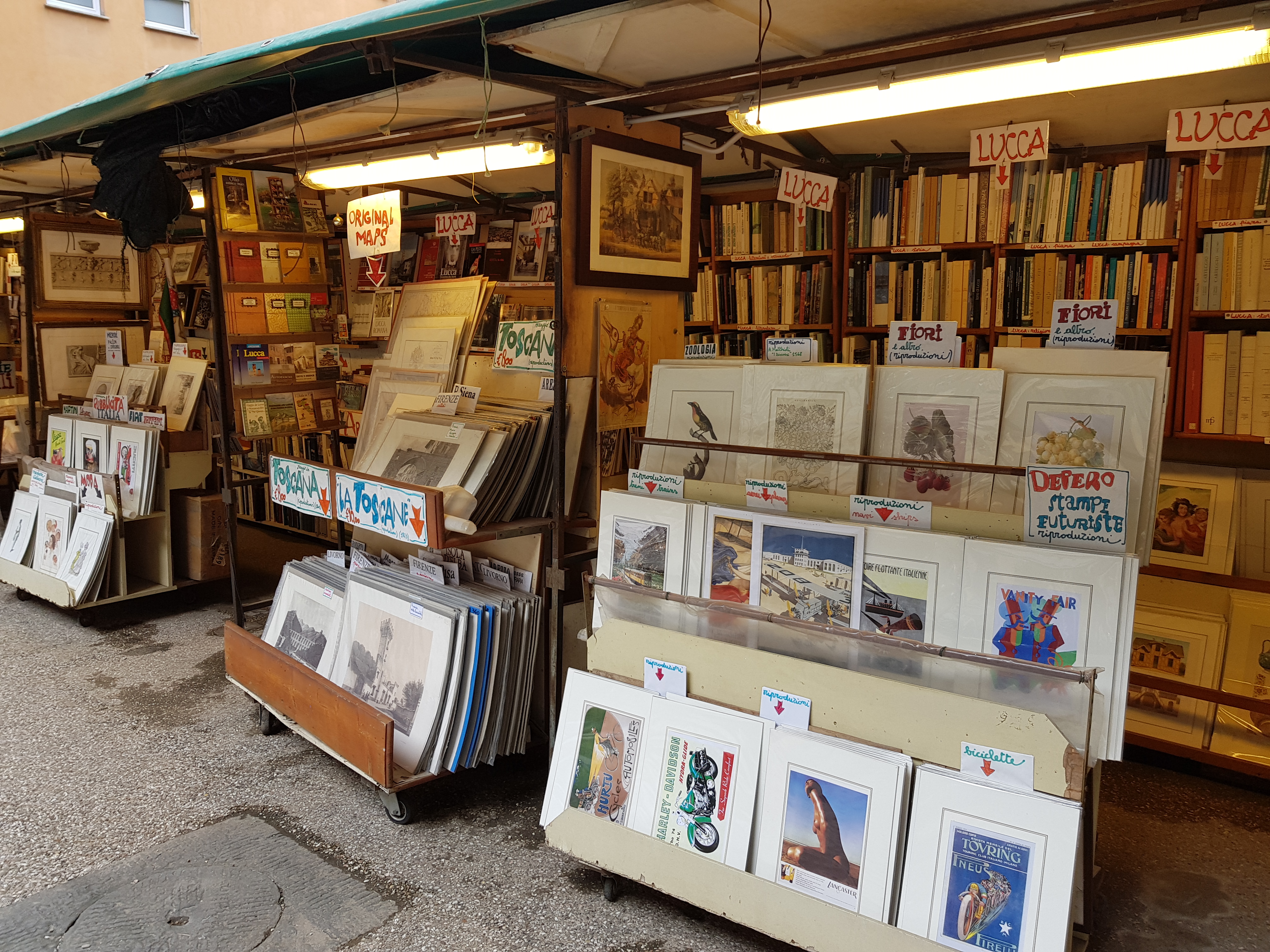 cosa vedere a lucca - itinerario - piazzetta del libro