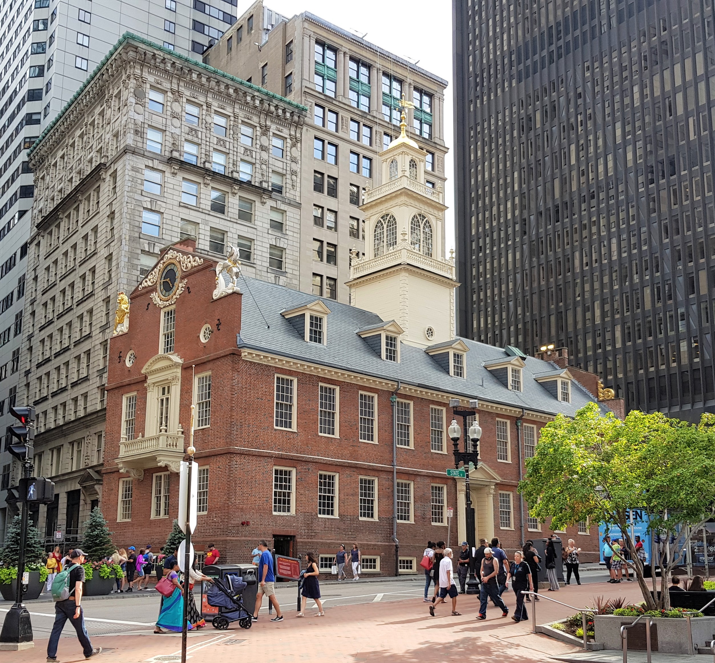 coda vedere a boston downtown - itinerario a piedi