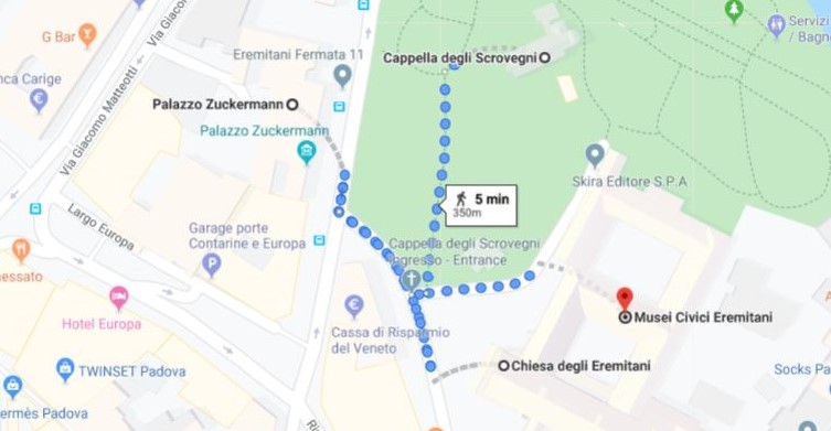 cosa vedere a padova - itinerario a piedi