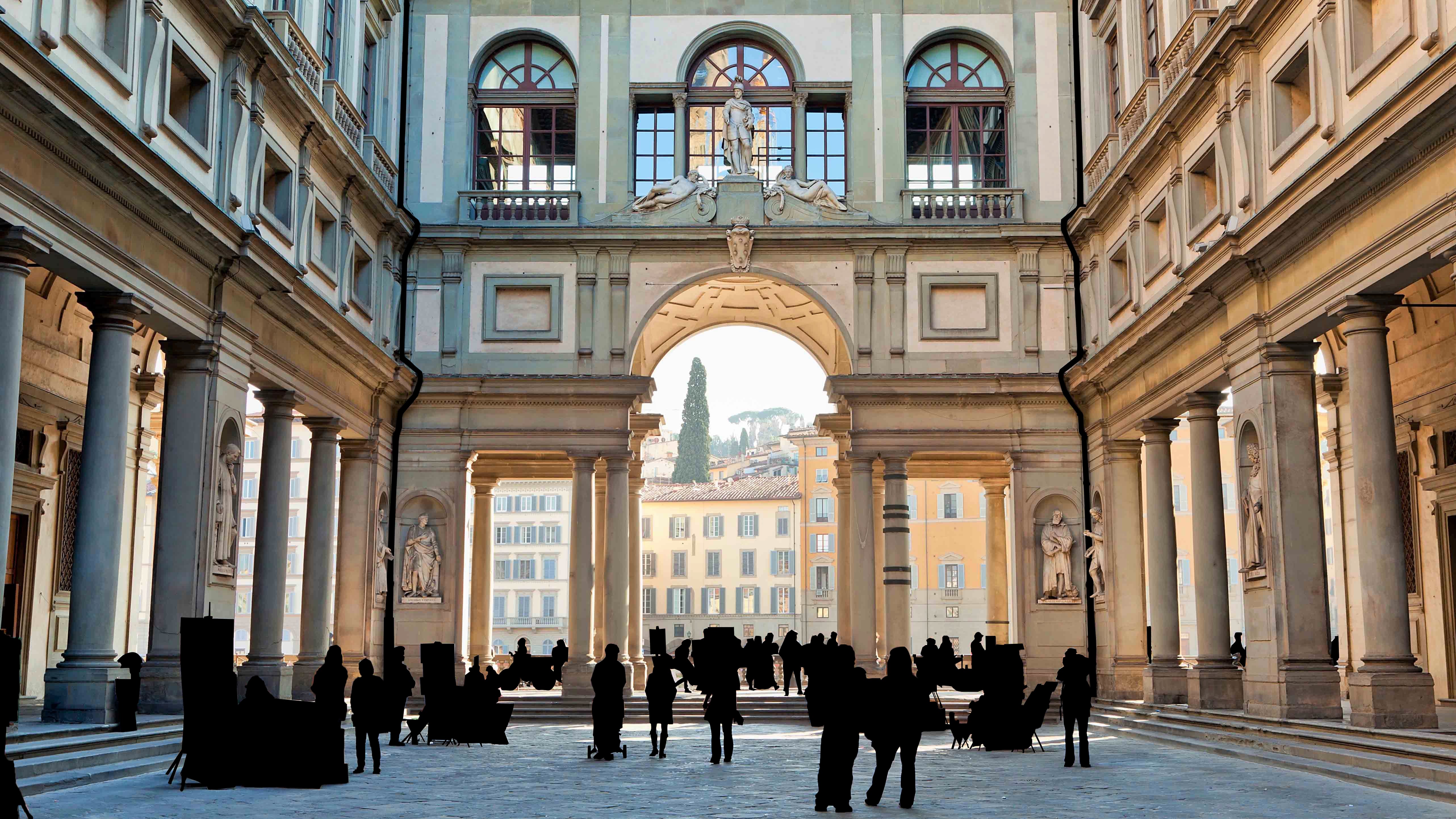viaggiare da casa - tour virtuale degli uffizi