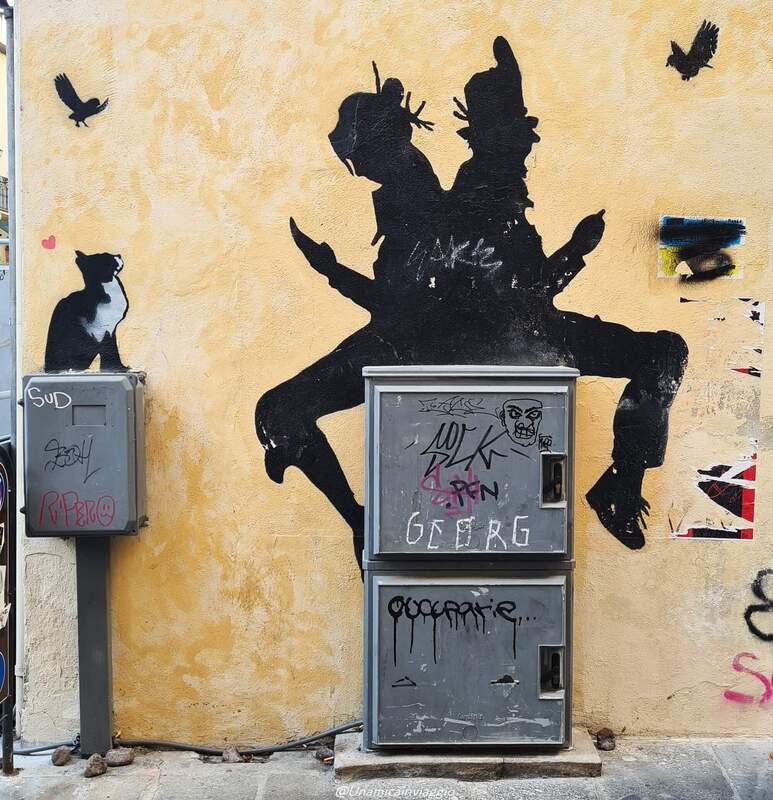 mappa della street art di padova